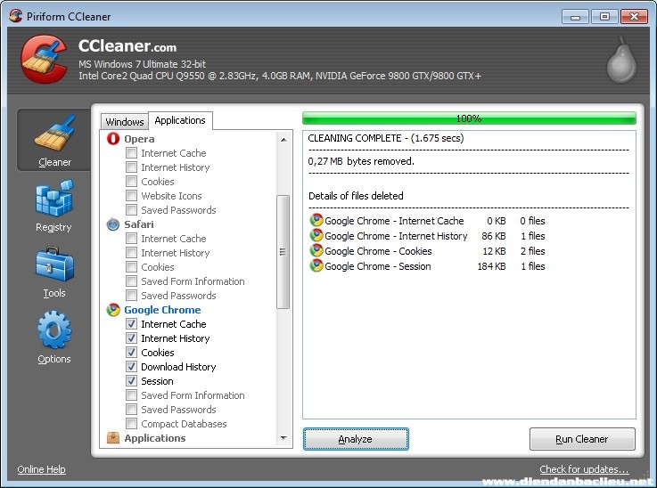 Download Ccleaner Full Pro Free Mới Nhất 2014 | Vfo.Vn