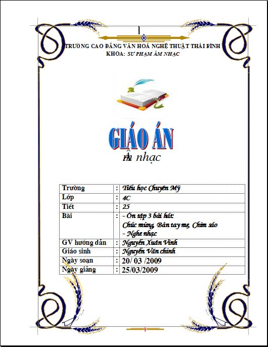 Bạn đang tìm kiếm một mẫu bìa đẹp cho tài liệu Word 2003 của mình? Những mẫu bìa tuyệt đẹp và chuyên nghiệp đang chờ đón bạn. Nhấp chuột để tìm kiếm và lựa chọn mẫu bìa mà bạn ưng ý nhất.