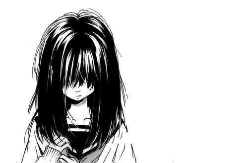 Hình ảnh anime girl đen trắng lạnh lùng dễ thương | VFO.VN
