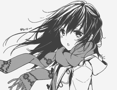 Chiêm ngưỡng vẻ đẹp lạnh lùng mà cuốn hút của cô gái anime trong trang phục đen trắng. Một thiết kế tinh tế kết hợp cùng mái tóc đen bóng tạo ra một hình ảnh ấn tượng đầy nghệ thuật.