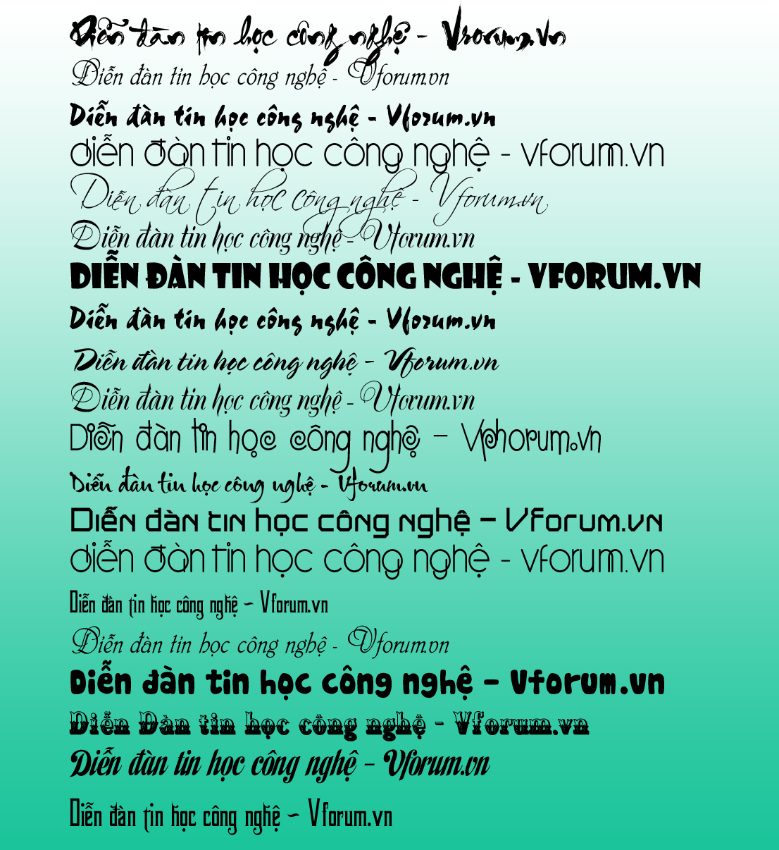 Download Bộ Font Utm Chữ Đẹp Tiếng Việt Hóa Unicode | Vfo.Vn