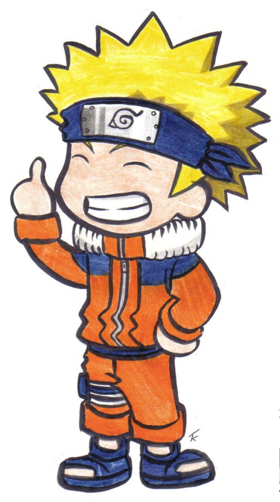 How To Draw Chibi Naruto, Step by Step, Drawing Guide, by Dawn - DragoArt