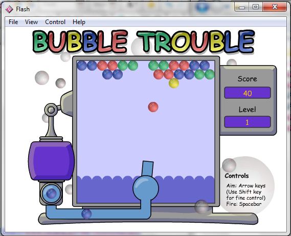 Download game Bubble Trouble Flash PC - Trò chơi bắn bóng nước Game-buble2