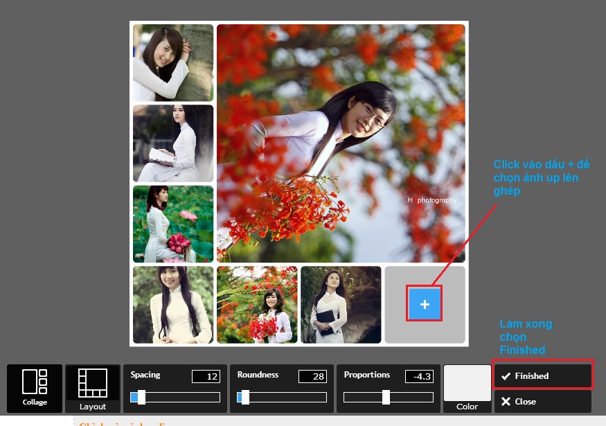 Cách Ghép Ảnh Đẹp Online Đơn Giản | Vfo.Vn