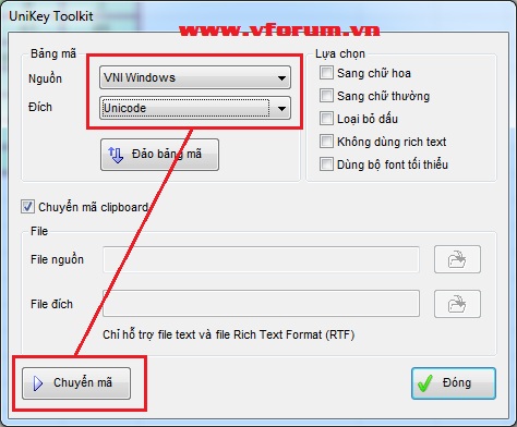 Cách đổi bảng mã, font chữ Word Excel 2003 2007 2010 2013 với ...