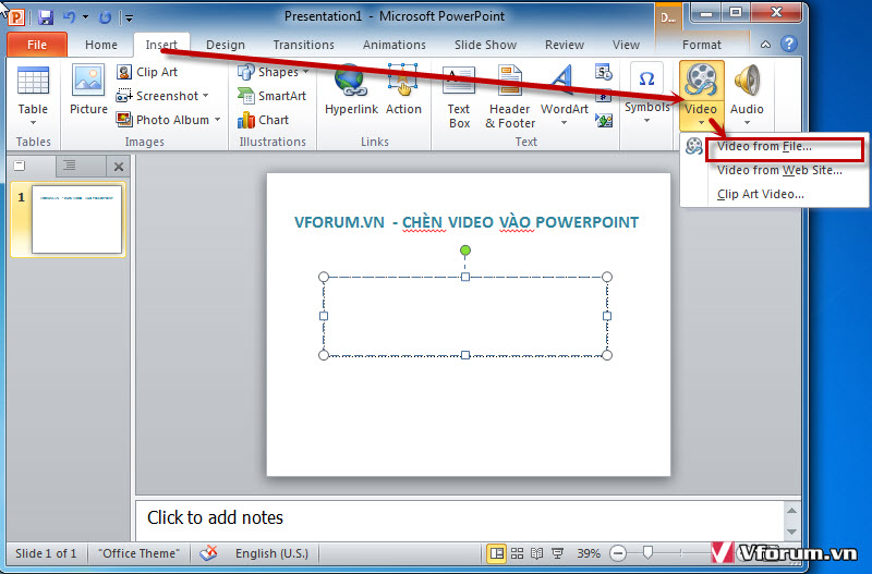 06/2023) Cách Chèn Video, Clip Vào Powerpoint 2010 2007 2013