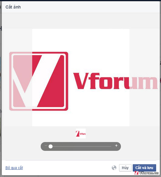 Hướng dẫn đổi ảnh đại diện avatar facebook không bị cắt | VFO.VN