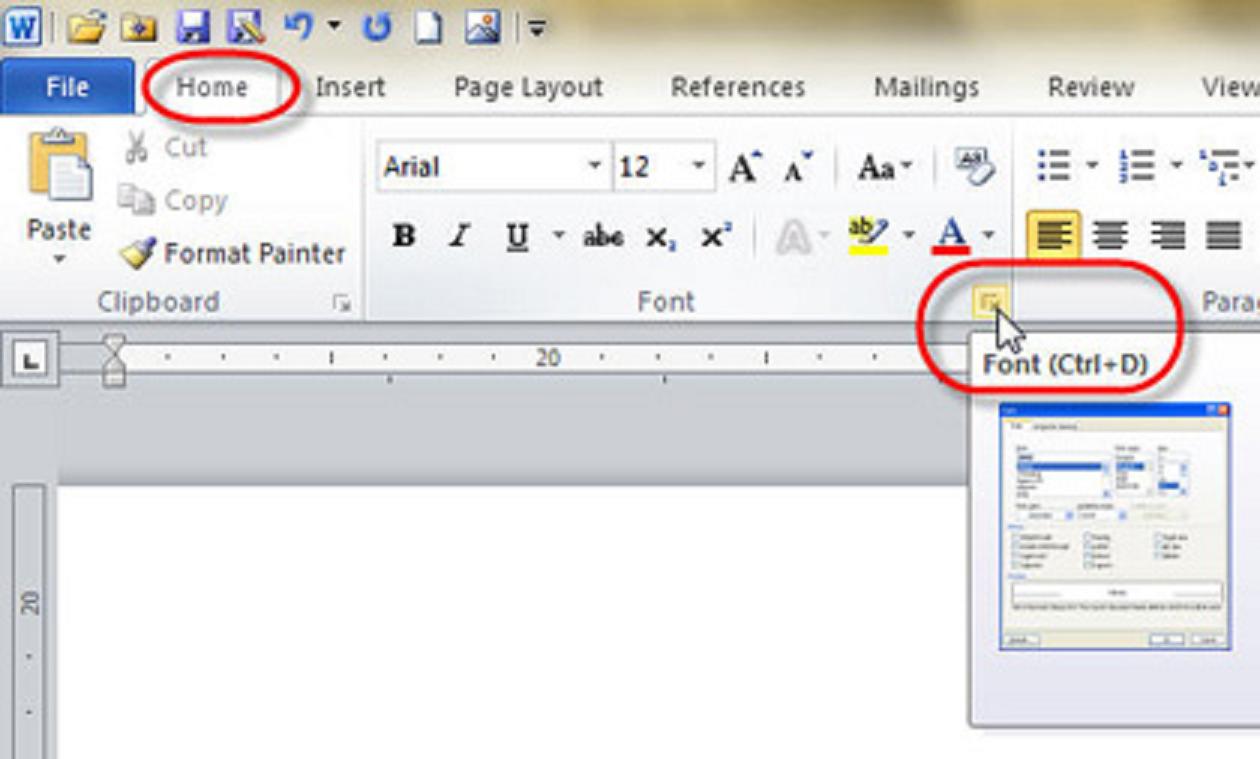 Hướng Dẩn Thay Đổi Font Chử Mặc Định Microsoft Word 2010 Đơn Giản. | Vfo.Vn