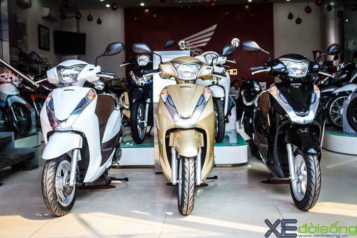 Xe Honda Lead 125 Fi xanh 2015