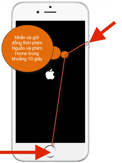 Cách khắc phục lỗi iPhone bị treo không tắt được nguồn, treo logo , treo  cáp...