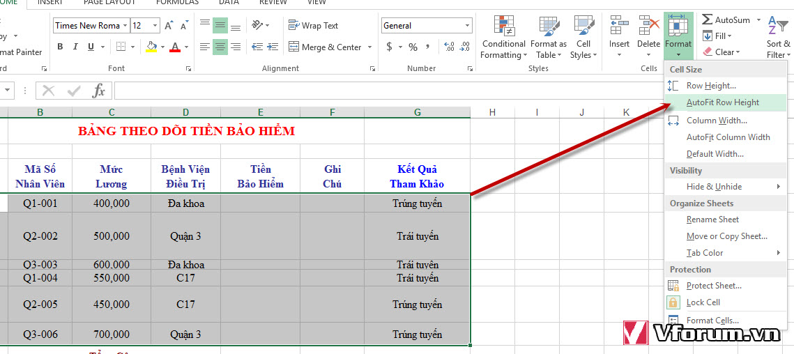 06/2023) Hướng Dẫn Cách Giãn Dòng Trong Excel 2007 2010 2013