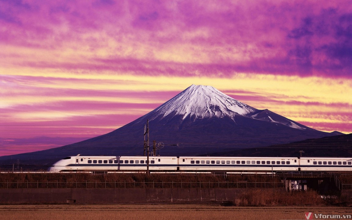 Hình nền cảnh đẹp Nhật Bản - Phong cảnh đất nước mặt trời mọc | VFO.VN
