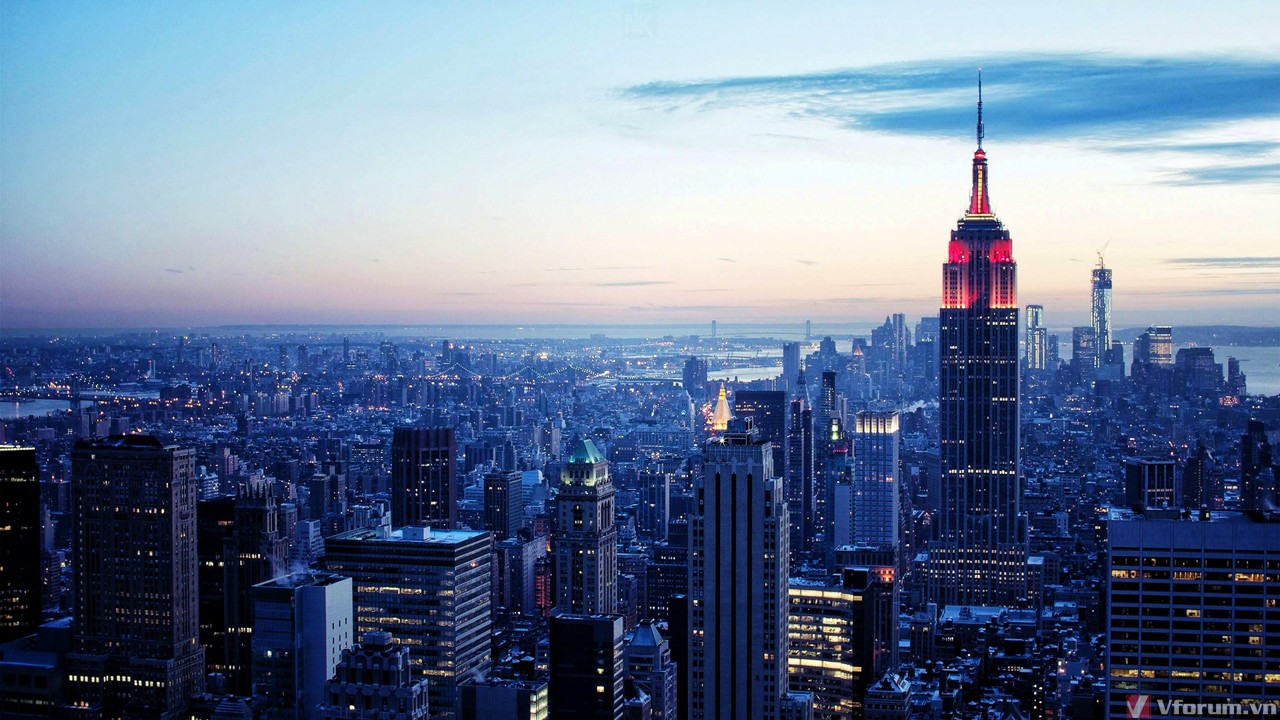 Bộ Hình Nền Đẹp Nhất Về Thành Phố New York Hoa Kì | Vfo.Vn