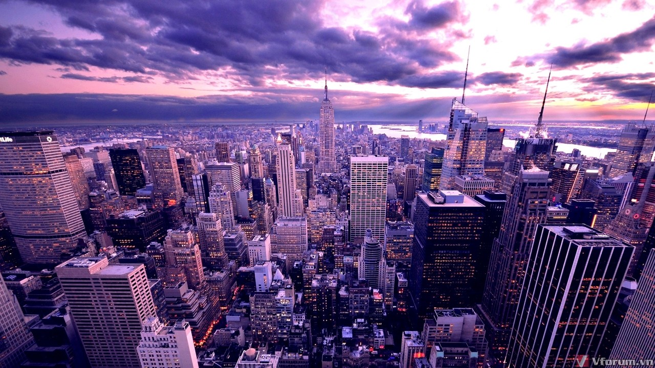 Bộ Hình Nền Đẹp Nhất Về Thành Phố New York Hoa Kì | Vfo.Vn
