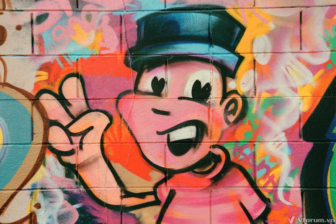 Hình Nền Graffiti Chữ Nghệ Thuật Đẹp Nhất Cho Máy Tính | Vfo.Vn