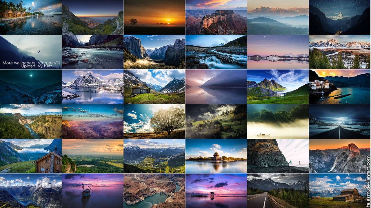 Mời download bộ ảnh nền về thiên nhiên 4K giúp bạn thư giãn
