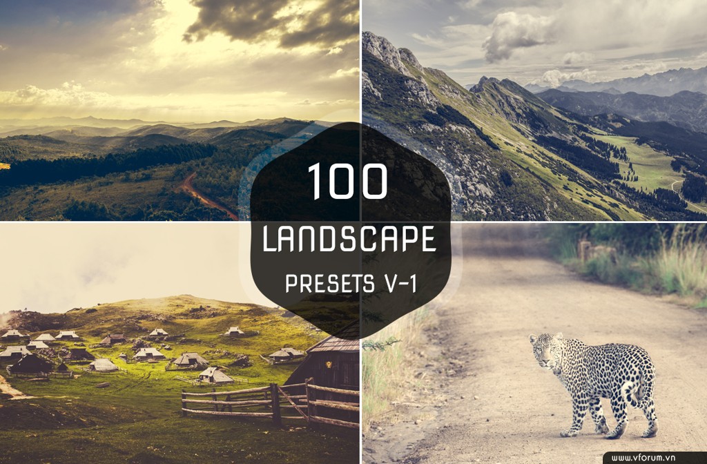Share 100 Preset blend màu phong cảnh tuyệt đẹp cho Lightroom 
