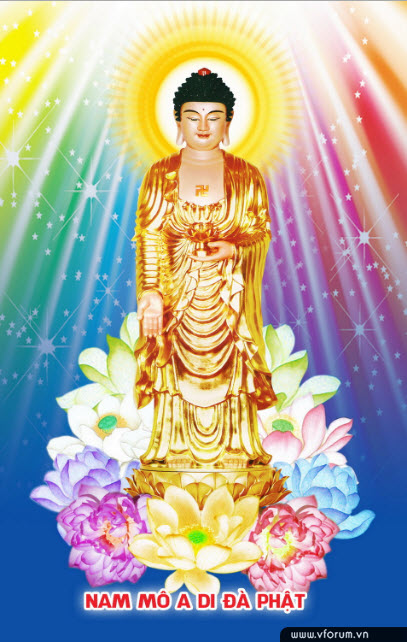 45 Ảnh Phật A Di Đà Tuyệt Đẹp 3D Chất Lượng Cao