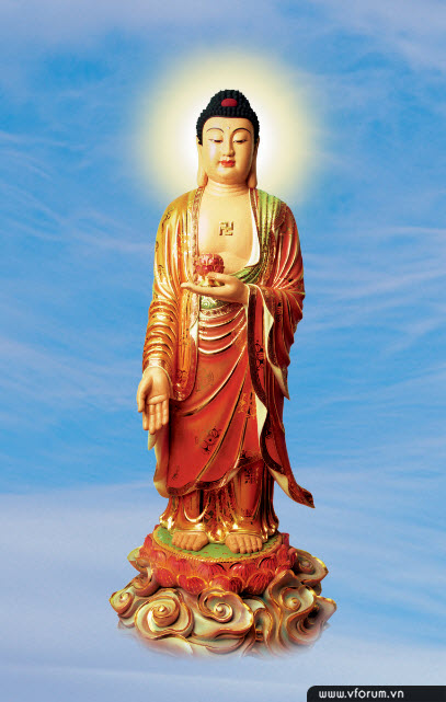 Hình Ảnh Đức Phật A Di Đà A Di Đà Phật khổ lớn