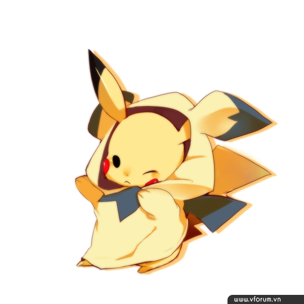 Tổng hợp hình ảnh Pikachu dễ thương kute nhất | VFO.VN