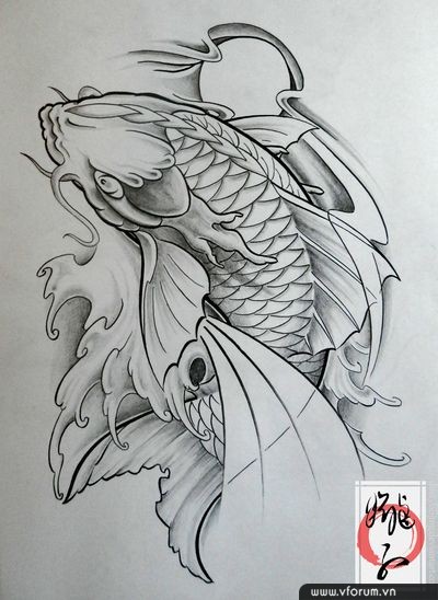 Xem Hơn 48 Ảnh Về Hình Vẽ Cá Chép Hóa Rồng - Nec