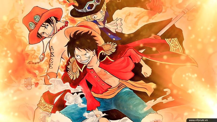 Hình ảnh hình nền Luffy trong phim Đảo Hải tặc One Piece VFOVN