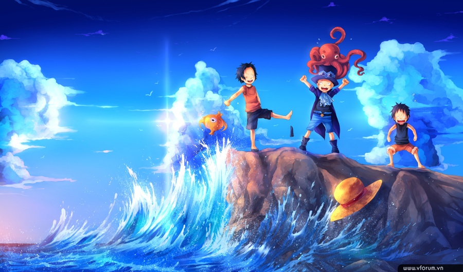 Hình ảnh, hình nền Luffy trong phim Đảo Hải tặc One Piece | VFO.VN
