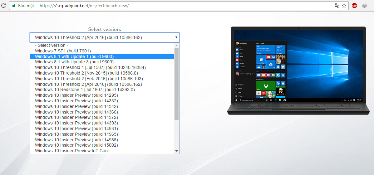 Download Windows 10, 8.1, 7 Iso Chính Thức Từ Trang Chủ Microsoft | Vfo.Vn