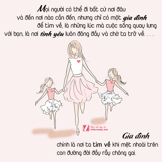 Một câu nói buồn về gia đình bạn đã từng nghe? Không để nó ảnh hưởng quá nhiều đến tâm trạng của mình. Thay vào đó, hãy nhìn vào hình ảnh này và cảm nhận được sự ấm áp của gia đình, tình yêu và sự ủng hộ, đó là những giá trị quan trọng mà gia đình mang lại.