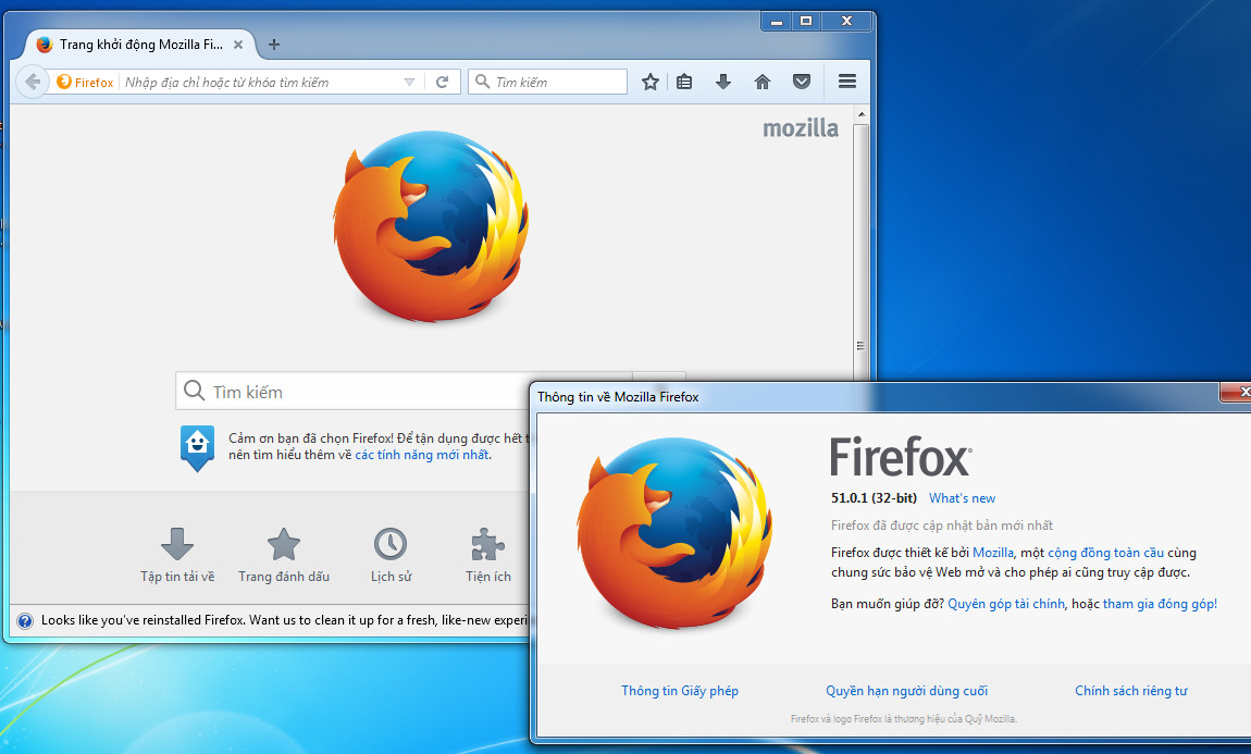 Download Firefox 51.0.1 final - trình duyệt web mới ... - VFO.VN