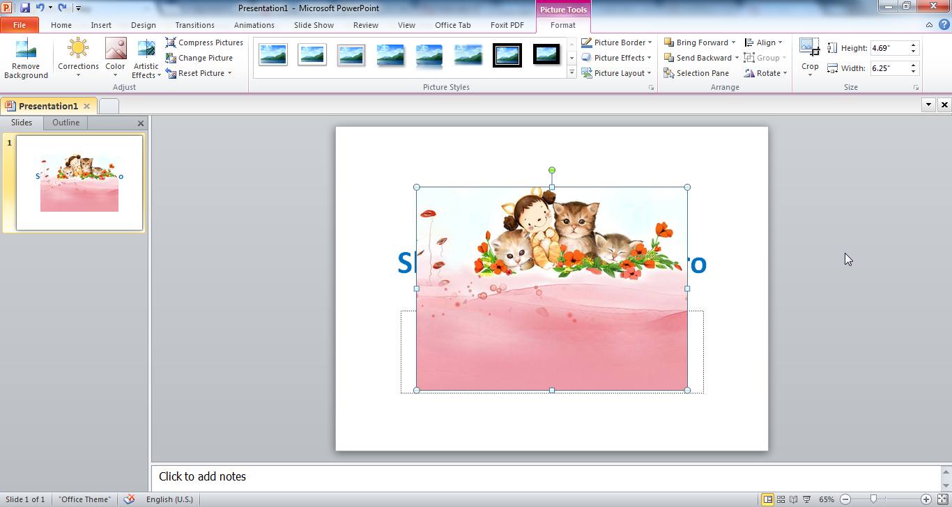 Hướng Dẫn Chèn Hình Ảnh Nằm Dưới Chữ Hoặc Hình Ảnh Khác Trong Word, Excel,  Powerpoint 2007 2010 | Vfo.Vn