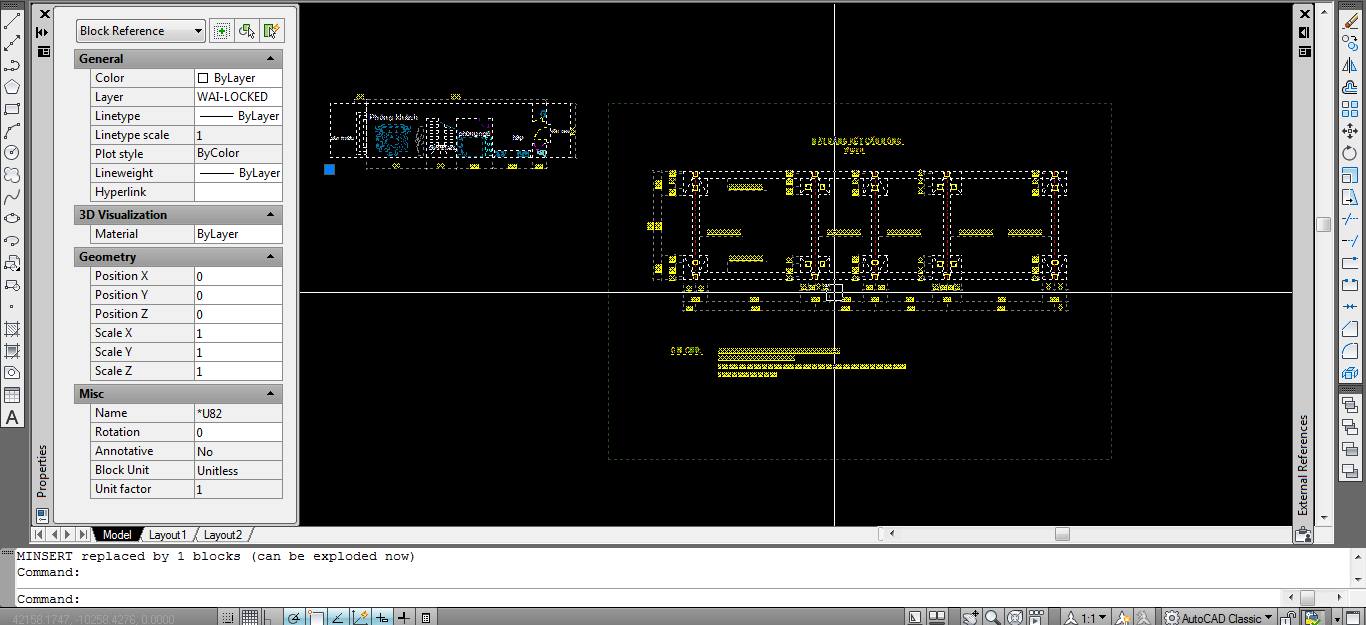how to explode a block in autocad 2018