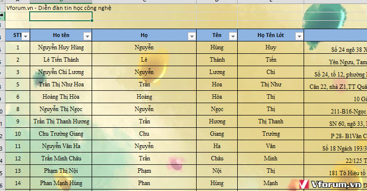 Bật mí các thủ thuật Excel hay mà dân văn phòng không thể không biết