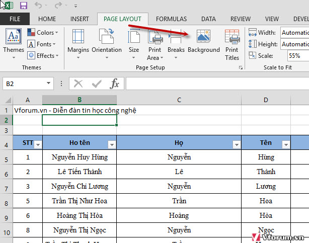 Hướng dẫn sử dụng Microsoft Excel cho người mới  Downloadvn