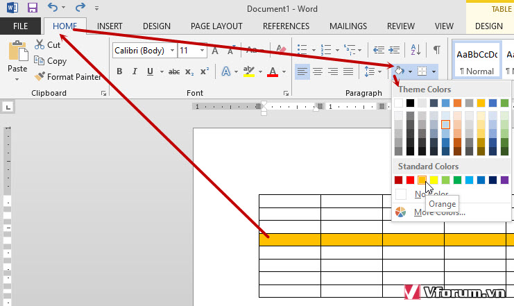 Cách tạo màu nền cho tài liệu trong Word 2003 | vnHow.vn