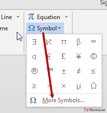 Hướng Dẫn Cách Viết Ký Tự Đặc Biệt Alpha, Beta, Số Pi, Copyright, E Ngược..  Trong Word, Excel | Vfo.Vn