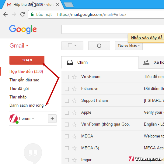 Hướng Dẫn Chi Tiết Cách Gửi Email Cho Người Khác Bằng Gmail Trên Máy Tính |  Vfo.Vn