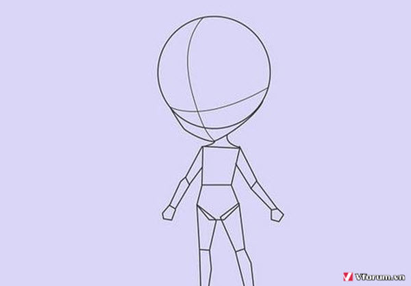 Vẽ Dáng Người Anime Nữ Cách Vẽ Người Body Anime Nữ