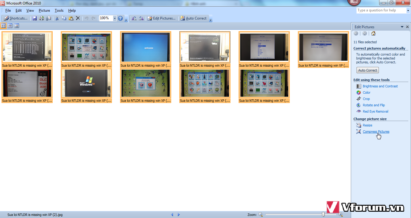 microsoft office picture manager 2010