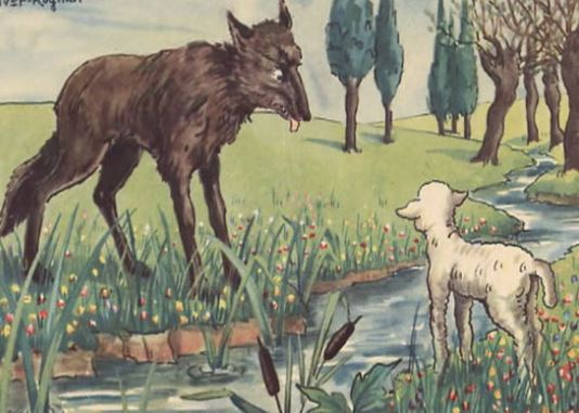 Soạn bài Chó sói và cừu trong thơ ngụ ngôn của La Phông Ten lớp 9 ngắn gọn  | VFO.VN