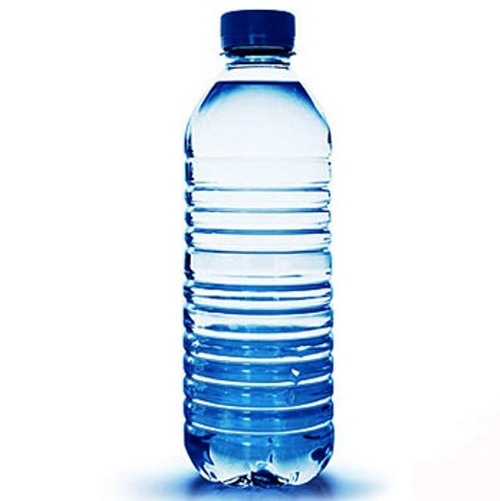 Hình ảnh chai nước tinh khiết không nhãn mác  PNG