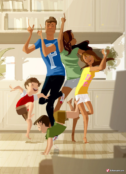 Vẽ gia đình hạnh phúc: “Bạn muốn vẽ một bức tranh về gia đình hạnh phúc của mình? Hãy tham khảo hình ảnh này và cảm nhận nguồn cảm hứng dồi dào từ những nét vẽ chân thực và tình cảm.”
