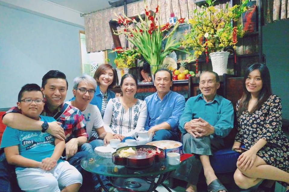 Тет 25. Вьетнамцы семья.