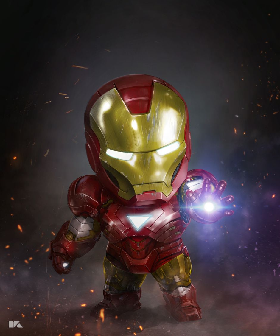 Hình Ảnh, Hình Nền Iron Man, Hình Chibi Iron Man Người Sắt | Vfo.Vn