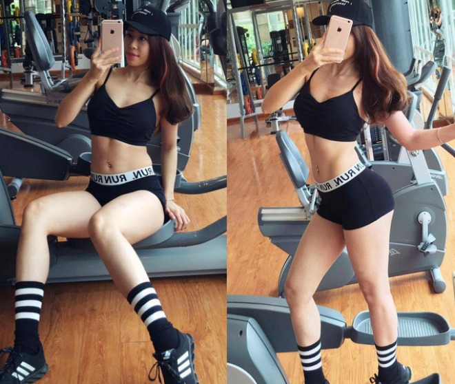 Hình Gái Tập Gym Xinh Đẹp Quyến Rũ | Vfo.Vn