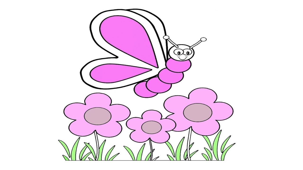 Chia sẻ hơn 112 hình vẽ con bướm đang bay hay nhất - thtantai2.edu.vn