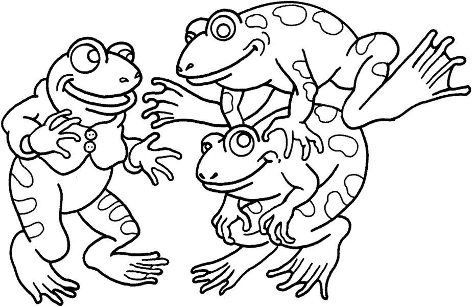 Bộ sưu tập 50 bức tranh tô màu con ếch dành cho bé  Trang tô màu Ếch Hình  ảnh