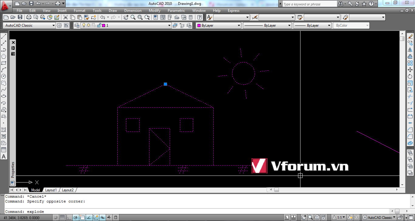 how to explode a block in autocad 2018