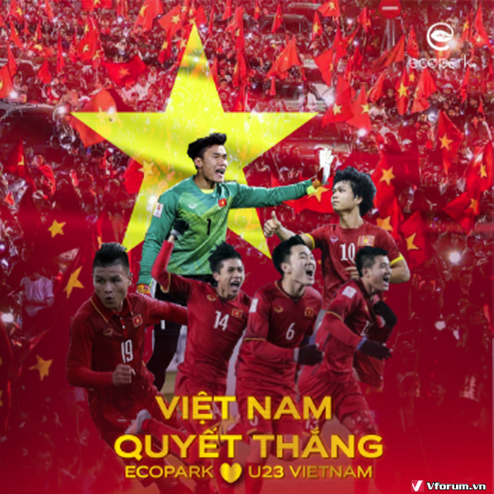 Hình ảnh đội tuyển U23, Olympic Việt Nam đẹp nhất 