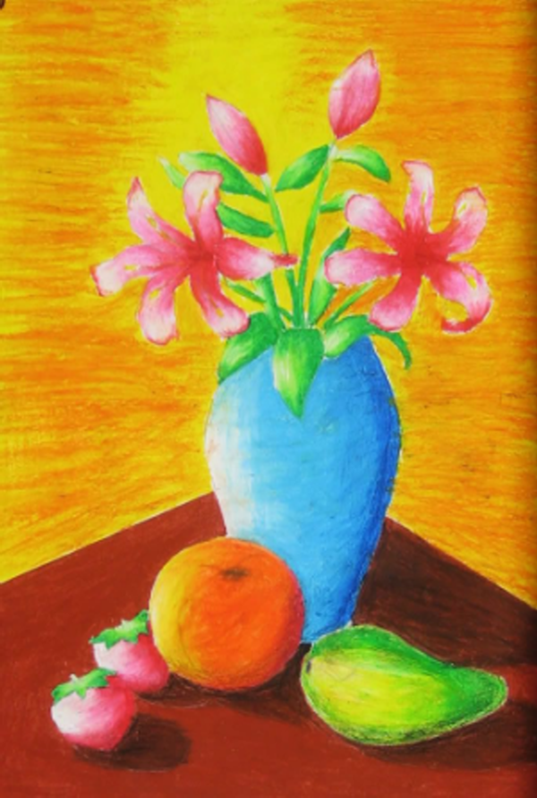 Tranh tô màu tự vẽ sơn dầu số hóa BH0253 Tranh bình hoa tĩnh vật cổ điển  sang trọng Lọ hoa Tịnh hương | Shopee Việt Nam